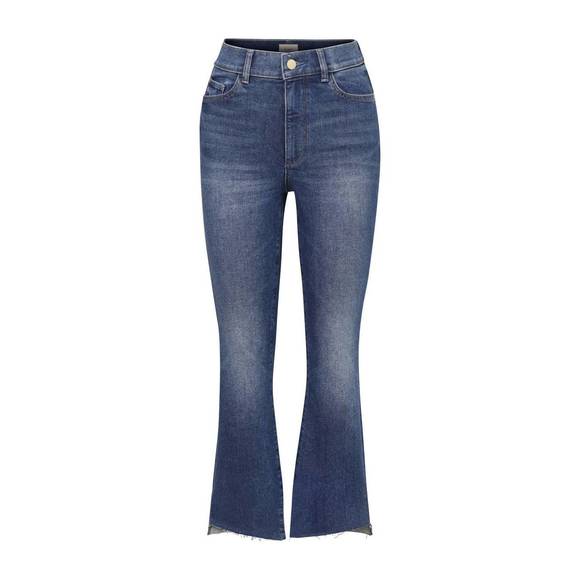 NEW DL1961 - WOMEN'S women's bridget boot high rise in lighthouse frayed - Picture 7 of 7